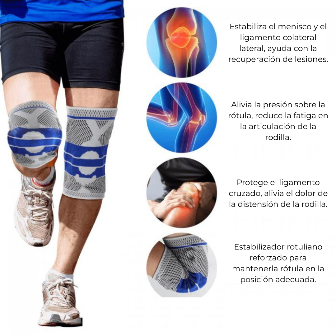 Rodillera Deportiva Transpirable. AirFlex.